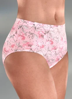 Viererpack Slip mit Floraldruck