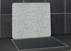 Wandblende aus Glas in Granit-Optik