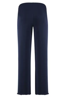 Weich fließende, 7/8-lange Hose
