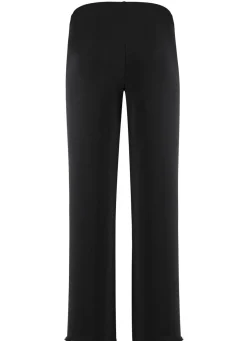 Weich fließende, 7/8-lange Hose