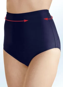 Zweierpack Bikinihosen, hoch geschnitten, mit formendem Vorderfutter