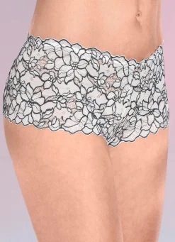 Zweierpack Pants aus elastischer Spitze